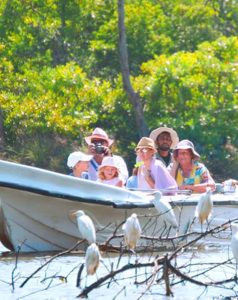 Boat safari in Sri lanka