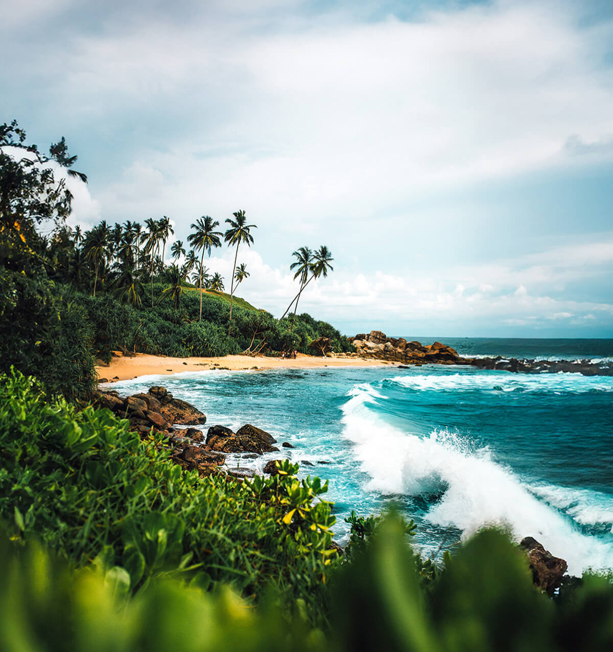 sri lanka beach